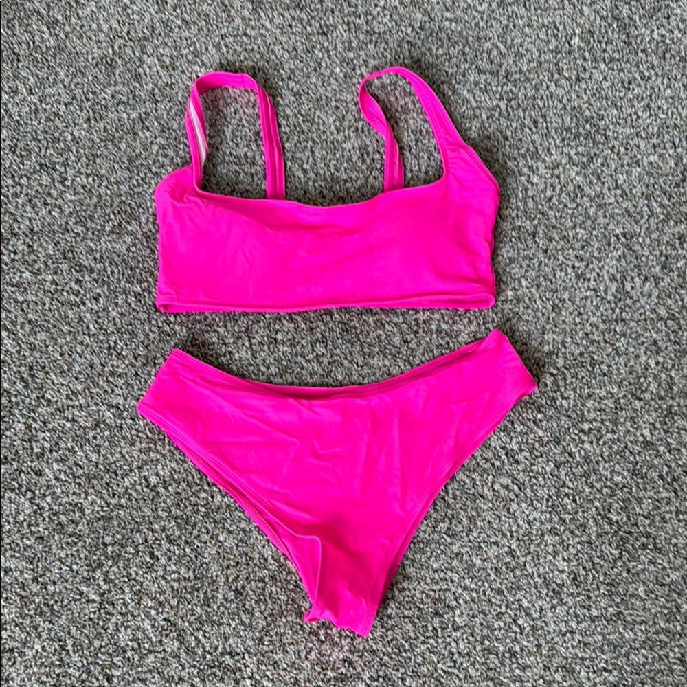 Cheeky Pink Bikini Set Size M